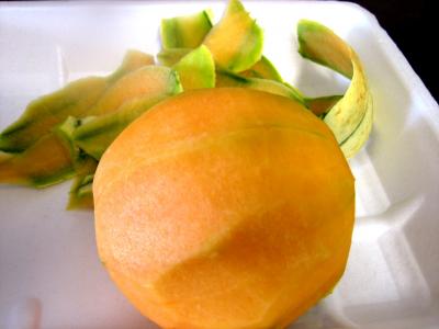 Salade de melon aux myrtilles - 1.2