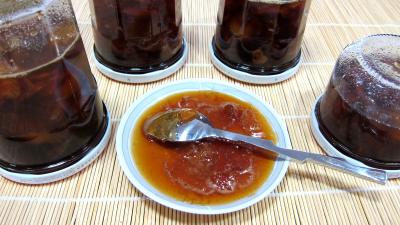 Image : Coupelle de confiture de nashis à l'anis