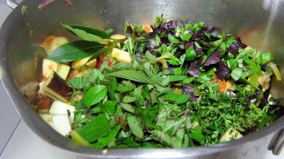 Conserves de ratatouille du jardin - 11.2