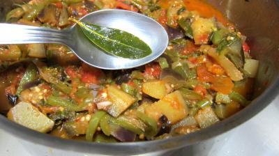 Recette Conserves de ratatouille du jardin