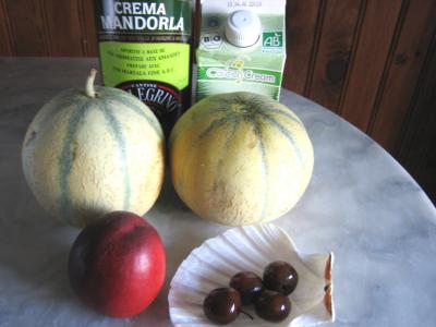 Ingrédients pour la recette : Cocktail de melon au Marsala