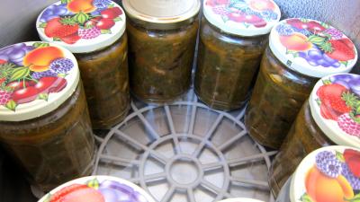 Conserve de ragoût de blettes et d'oseille au basilic - 10.1