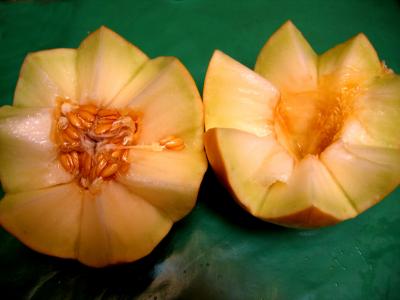 Melons farcis aux fruits - 2.2