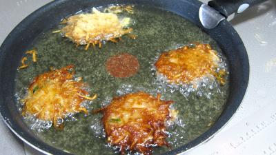 Recette Pakoras ou beignets de courgette et aubergine