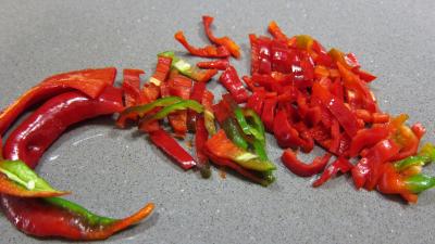Tarte aux courgettes et piment doux - 1.3