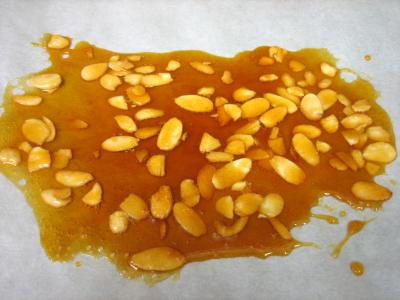 Magret au caramel et aux amandes et sa polenta aux pruneaux - 4.1