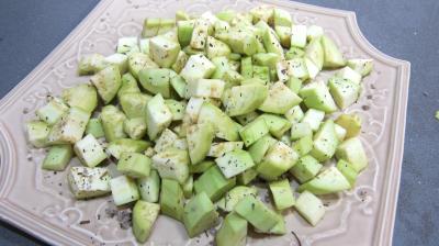 Aubergines crues en salade - 1.3
