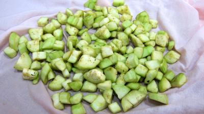 Aubergines crues en salade - 4.4