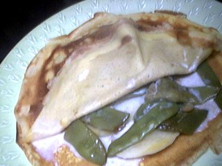 Gâteau de crêpes aux pois gourmands - 9.1