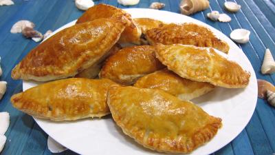 Image : Assiette d'empanadas au jambon