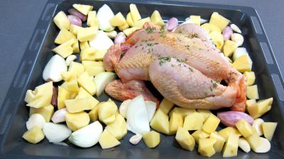 Recette Poulet au four
