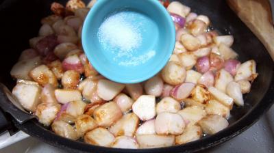 Maccheroni au poulet, navets et coulis de courgette - 3.1