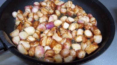 Recette Maccheroni au poulet, navets et coulis de courgette