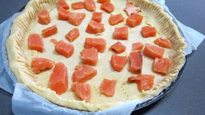 Recette Quiche au saumon