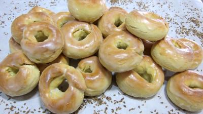 sucre glace : Rousquilles