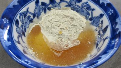 Levain sans gluten à la farine de sarrasin - 1.1