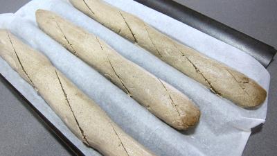 Recette Baguettes à la farine de sarrasin sans gluten