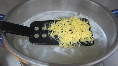 Courgettes au chorizo et cheveux d'ange - 7.3