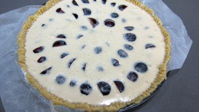 Recette Tarte aux prunes