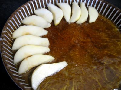Gâteau aux poires et sa crème au Grand Marnier - 4.2