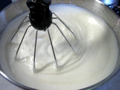 Gâteau aux poires et sa crème au Grand Marnier - 8.1