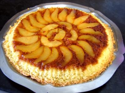Gâteau aux poires et sa crème au Grand Marnier - 10.1