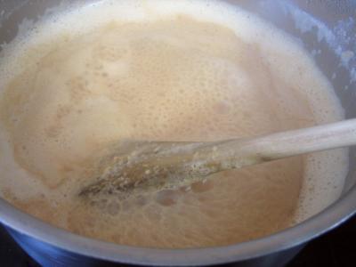 Gâteau aux poires et sa crème au Grand Marnier - 13.4