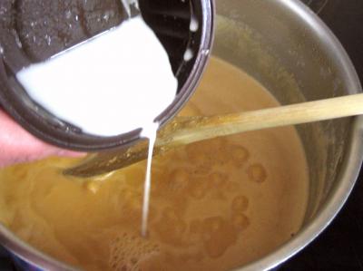 Gâteau aux poires et sa crème au Grand Marnier - 14.2