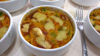 Légumes : Cassolettes de brocolis en gratins