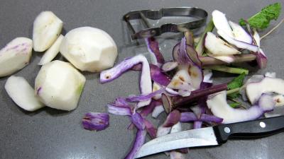 Epinards, carottes, poireau en velouté - 3.1