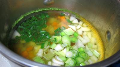Recette Epinards, carottes, poireau en velouté