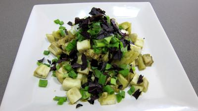 Aubergines en salade au sésame - 5.1