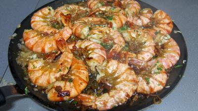 Gambas flambées - 5.2