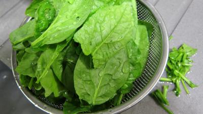 Recette Epinards en salade