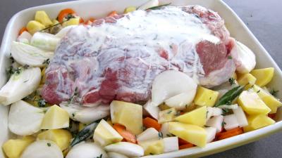 Recette Cul de veau à la Montsoreau revisité