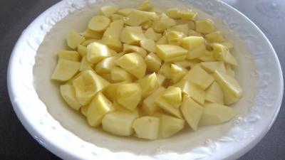 Lotte et pommes de terre sautées - 2.3
