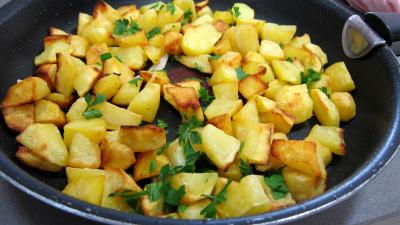 Lotte et pommes de terre sautées - 6.1