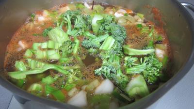 Soupe de brocolis et légumes - 9.2