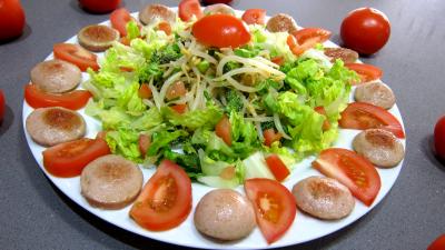 Image : recette Salade au cervelas