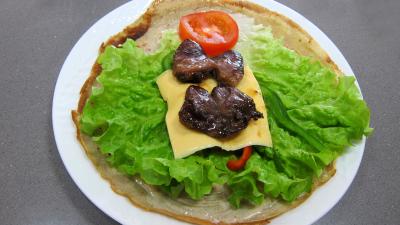 Crêpes aux coeurs de canard - 8.1