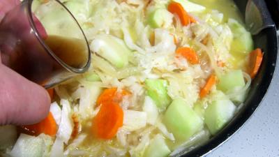 Rougets au chou chinois et chayottes - 6.2