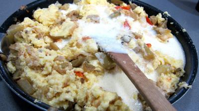 Polenta aux fromages de chèvre - 6.4