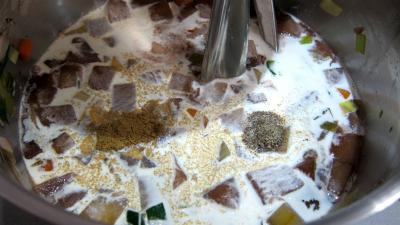 Soupe de thon aux topinambours - 7.4
