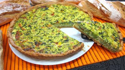 Cuisine diététique : Tarte aux blettes sucrées, salées