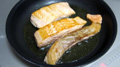 Recette Saumon aux flans de cocos