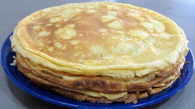 Recette Gâteau de crêpes Hawaïen