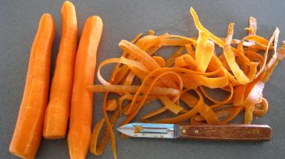 Carottes à la mandarine et aux raisins - 1.1