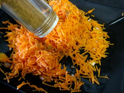 Carottes à la mandarine et aux raisins - 8.1