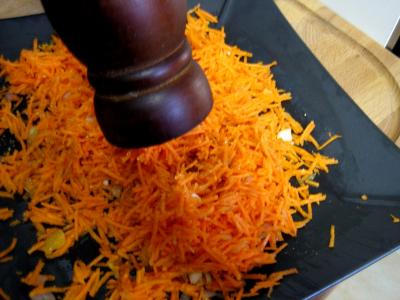 Carottes à la mandarine et aux raisins - 8.4