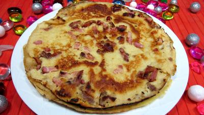 Chandeleur : Assiette de crêpes "Biguenée Soullandaise".